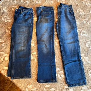 Lot of sz 10 jeans from Talbots Levi Scoop